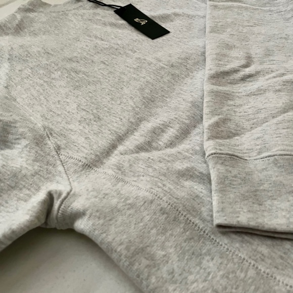 OVO X NBA Toronto Raptors Crewneck Heather Grey - Picture 2 of 3